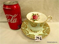 Paragon "Cabbage Rose" China Tea Cup & Saucer