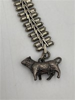 Genuine Bull Durham Watch Fob & Chain