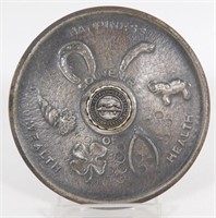 Large Souvenir Metal - Lucky Buffalo Nickel with