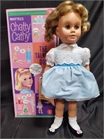 Vintage Mattel Chatty Cathy doll in a box