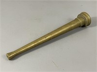 Vintage Brass Fire Hose Nozzle