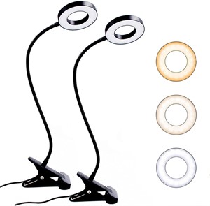 NEW Clip on LED Dimmable Desk Lamp