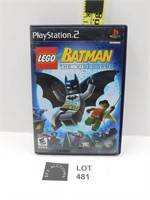 PLAY STATION 2  LEGO BATMAN WITH INSTRUCTIONS