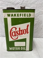 Wakefield Castrol 1 gallon oil tin