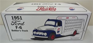 1st Gear Ford F-6 Pepsi Bottlers Truck NIB 1/34
