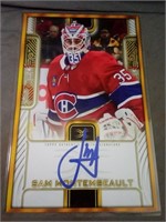 Montreal Canadiens #35 Sam Montembeault Laminated