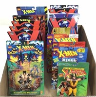 (14) Toy Biz X-men Carded Action Figures