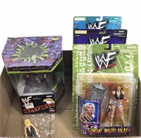 (5) Wwf Carded Sable Action Figures