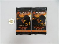2 pack de cartes Magic The Gathering , Midnight