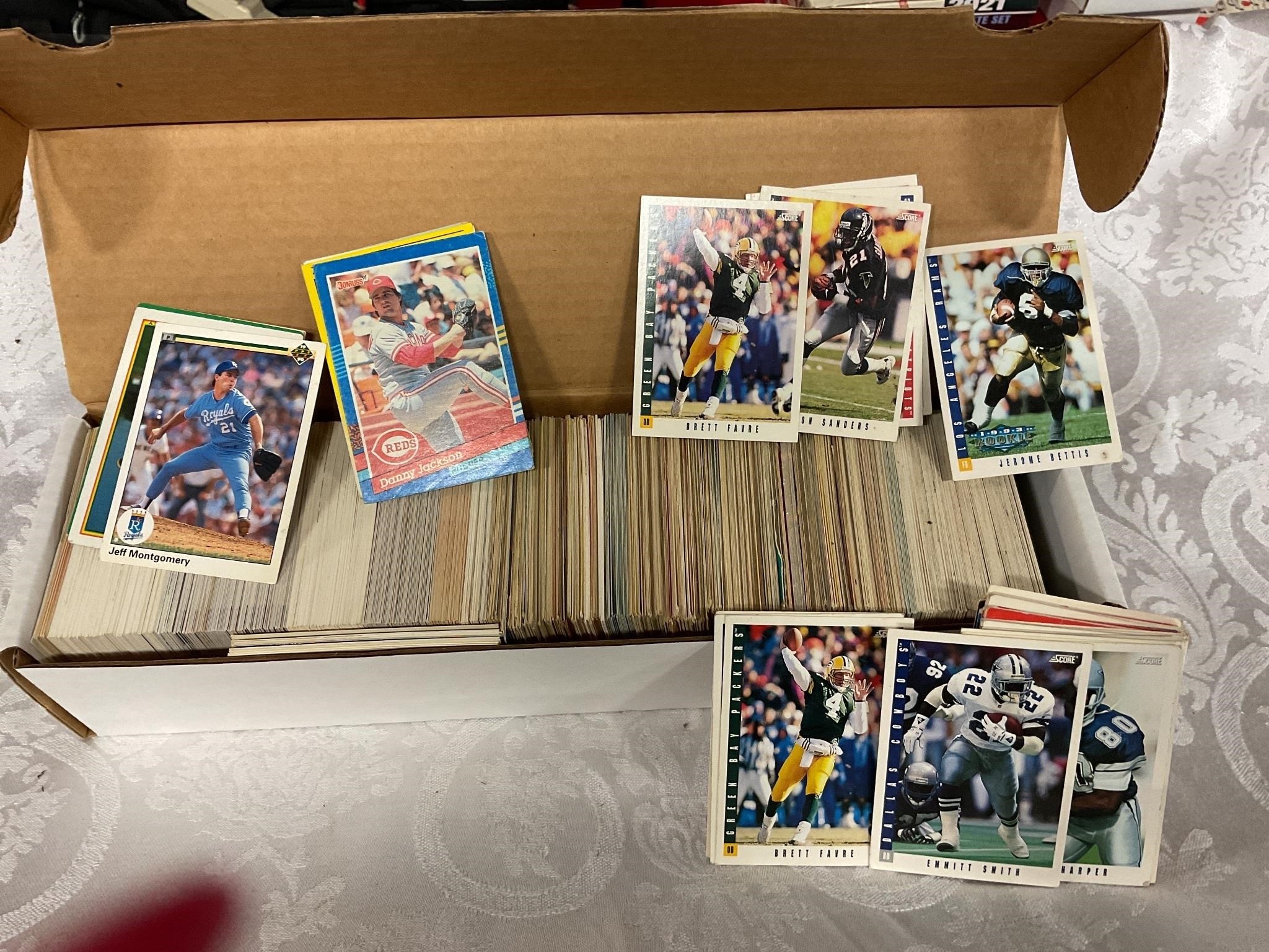 Mixed sports cards various years