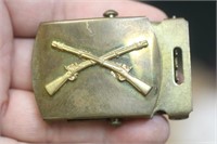 Vintage Military Belt Buckle