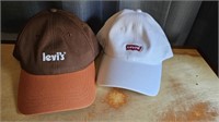 2 Levis Snapback Hats Like New