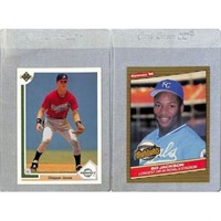 (3) Vintage Baseball Rookie Cards
