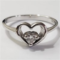 Silver CZ Ring