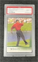 2001 Tiger Woods UPPER DECK GOLF PROMO PSA 9