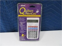New Quilter's FABRICALC Fabric Calculator