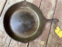 Griswold 10 Cast Iron Skillet Pan