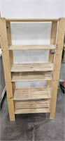 Wood Shelving Unit