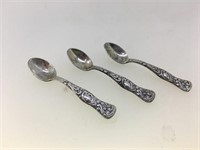 3 HOLMES AND EDWARDS SALT SPOONS