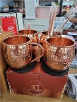 New Moscow Mule mugs copper