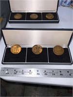 box of bicentennial medallions bronze