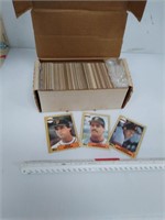 Box Assorted Baseball Cards Bob Melvin Louis