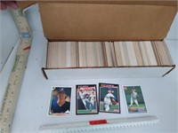 Box Assorted Baseball Cards Marty Clary Jack