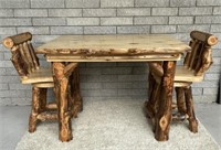 AMISH-MADE RUSTIC DINETTE