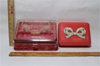 2 Lucite Jewelry Boxes