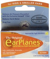Earplanes Childrens Ear Plugs Disposable for Fligh