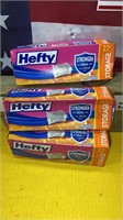 3 Quart Size 22 count Hefty Slider Bags