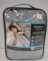 BEAUTYREST WEIGHTED BLANKET 48 X 72 - 15 LBS-GREY