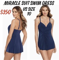 MIRACLE SUIT TWISTED SISTER SWIM DRESS / BATHING