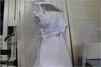 WEDDING DRESS WITH VEIL