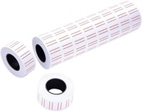 10 Rolls 6000pcs Label Paper, Price Gun Labels $15