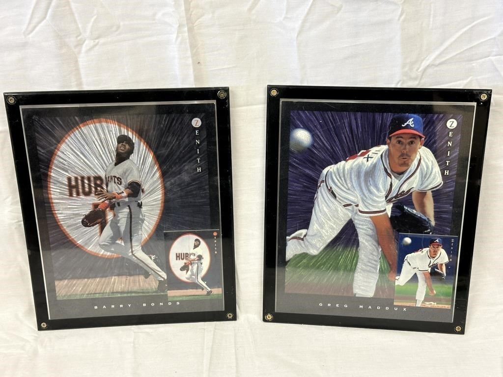 Barry Bonds & Greg Maddux Holographic Pictures