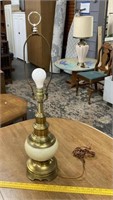 Brass? & Marble Type Lamp