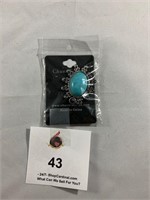 Turquoise costume jewelry necklace pendant