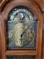 Sleigh Grandfather Clock 79" x 21" x 12"