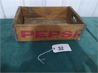 Pepsi Wood Crate