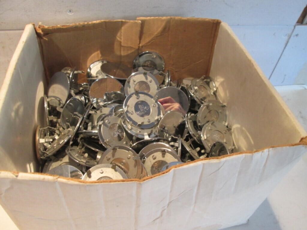 BOX LOT CAR WHEEL CENTER CAP