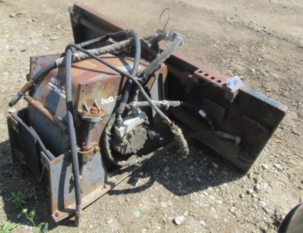 Bobcat skid steer milling attachment.