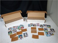 TWO BOXES OF TOPPS BASEBALL TRADING CARDS