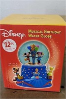 Disney Water Globe in Box