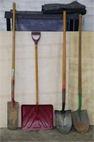 Wooden Handled Shovels