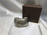 Silpada Sterling Rhythmic Wave Cuff Bracelet