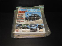 Lot of 4 Wheel Truck Magazines