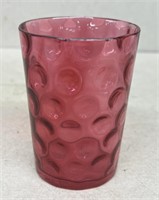 Cranberry Tumbler does have chips on rim