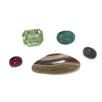 Natural 38.10ct Mixed Gemstone Lot