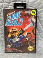 SEGA GENESIS SLIME WORLD GAME W/ORIGINAL